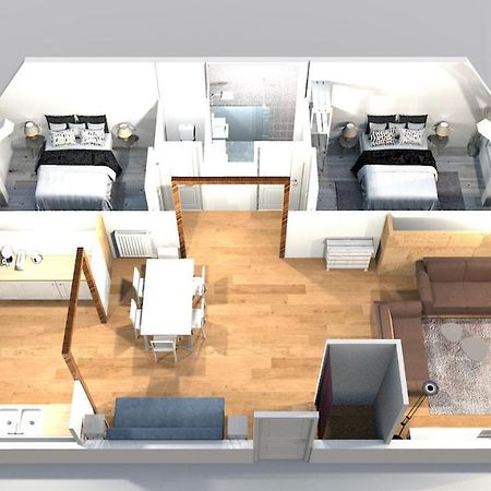 Le Grand Mirebeau - Parking Prive Appartement Bourges Buitenkant foto