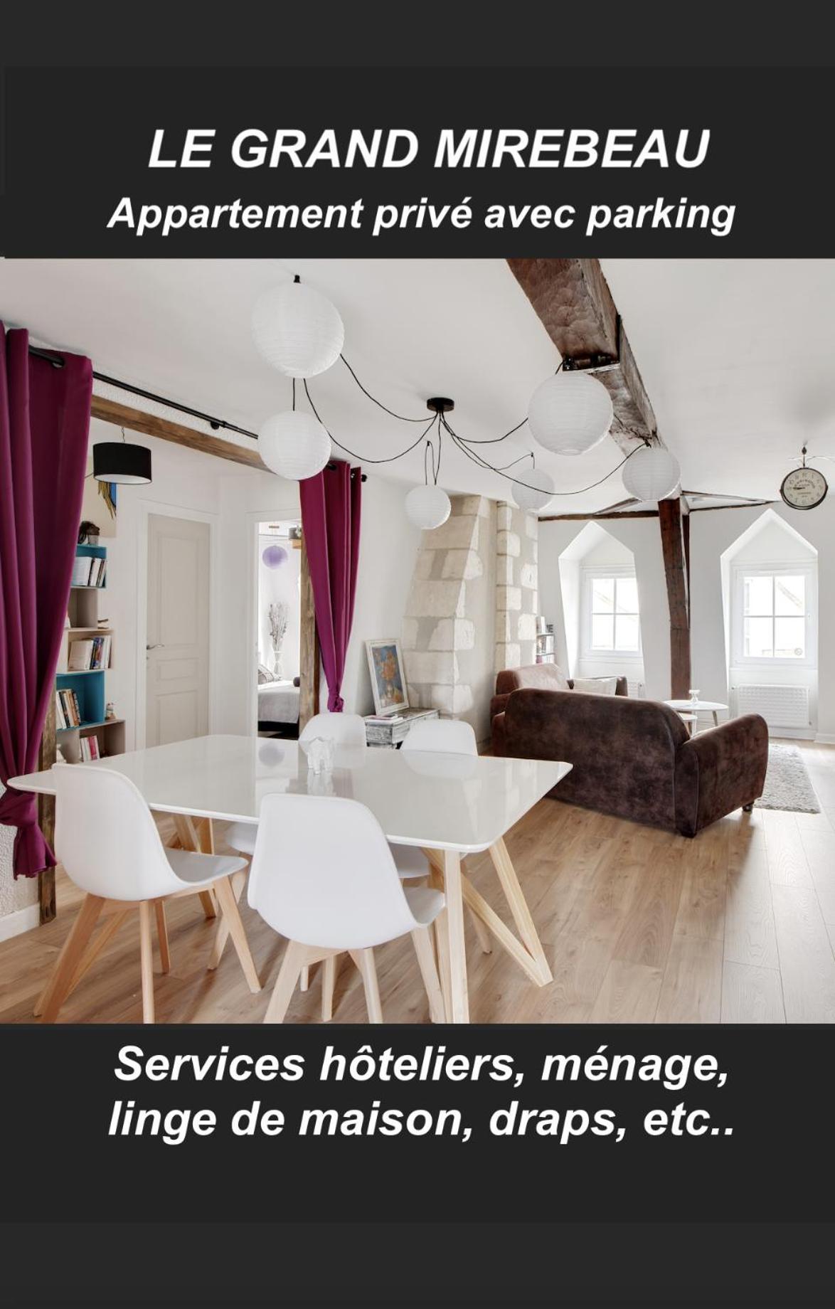 Le Grand Mirebeau - Parking Prive Appartement Bourges Buitenkant foto